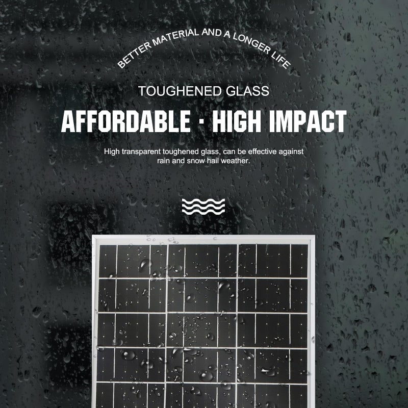 ECO-WORTHY Solar Panel 25W 18V Monocrystalline Waterproof Panel for Charging 12V Battery of RV Boat Trailer ATV Car or Powering Light, Charing 12V Battery Pack and Other Off-Grid Applications - Image 5